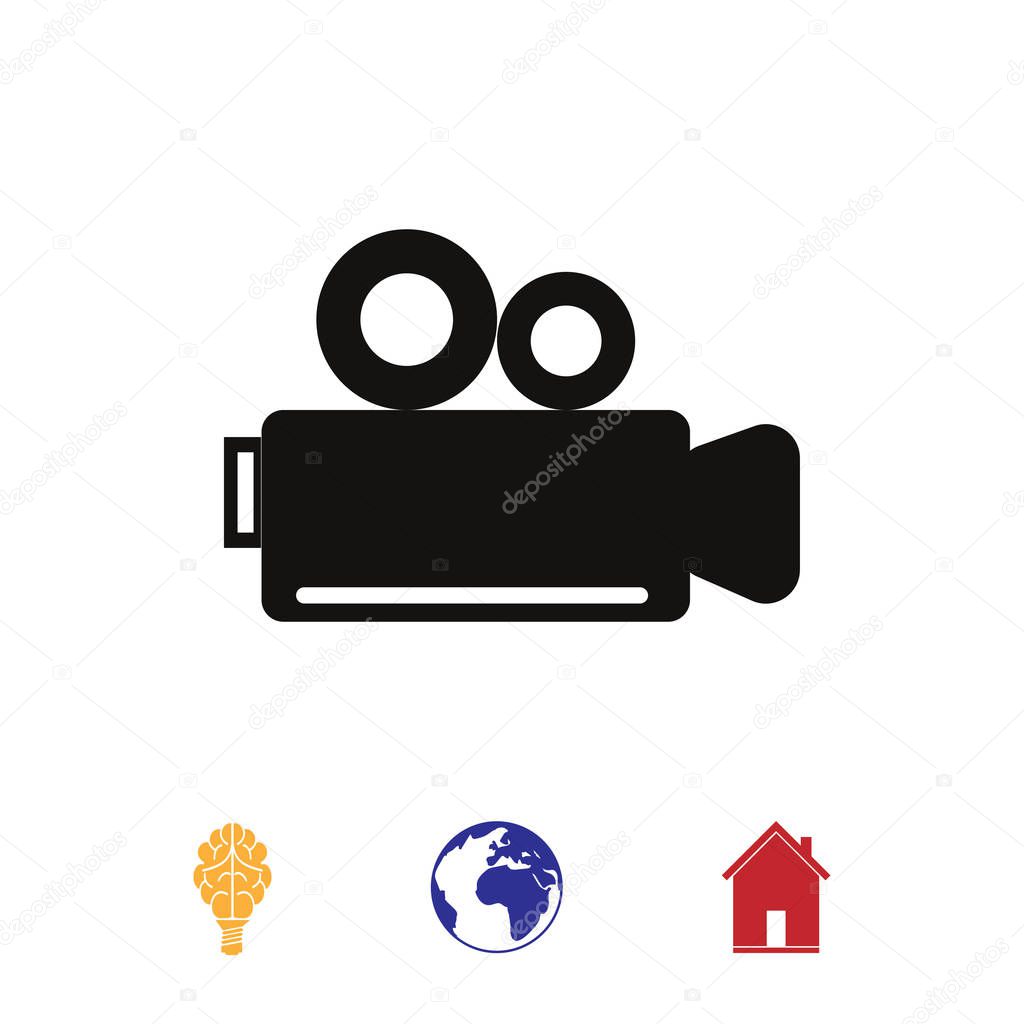 camera sign icon