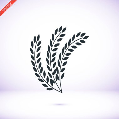 buğday basit simgesi