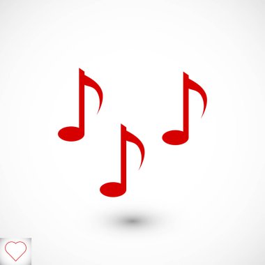 müzik notlar simgesi