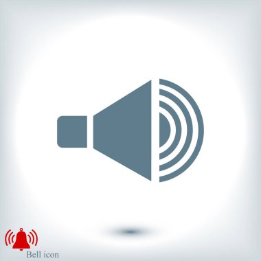 hoparlör işareti simgesi