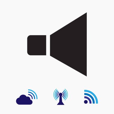 hoparlör işareti simgesi