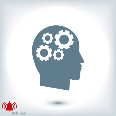 baş simgesinde dişli