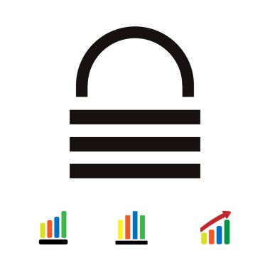 kilit işareti simgesi