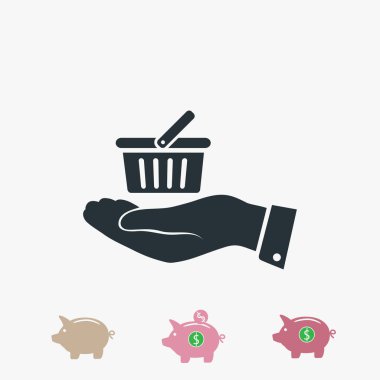 Alışveriş sepeti simgesi