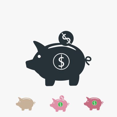 Domuz kumbarası simgesi