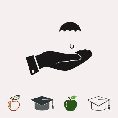 şemsiye işareti simgesi