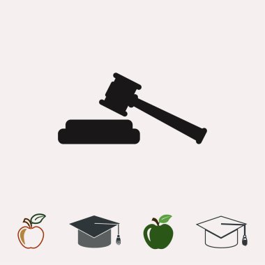 çekiç işareti simgesi