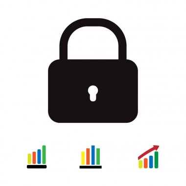 kilit işareti simgesi