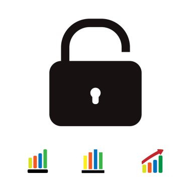 kilit işareti simgesi