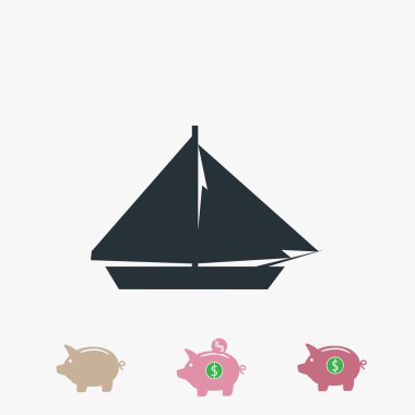 Yelken tekne simgesi