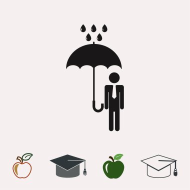 şemsiye işareti simgesi