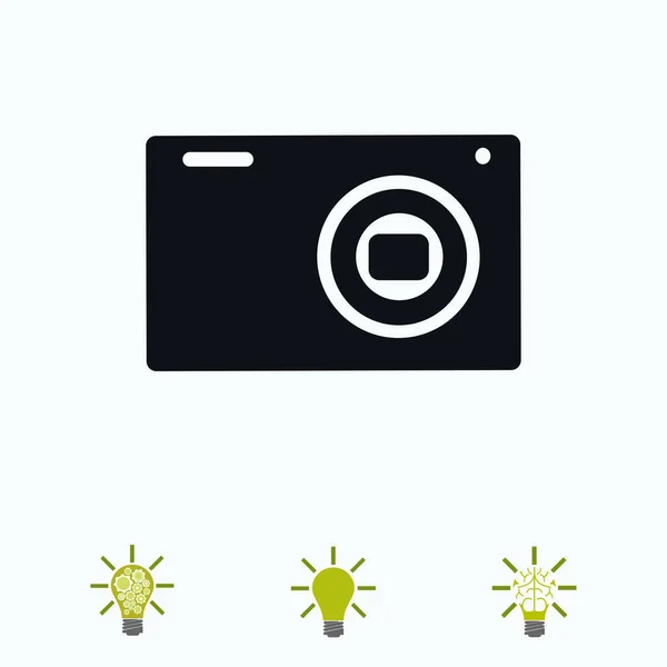Symbolbild für Kameraschilder — Stockvektor