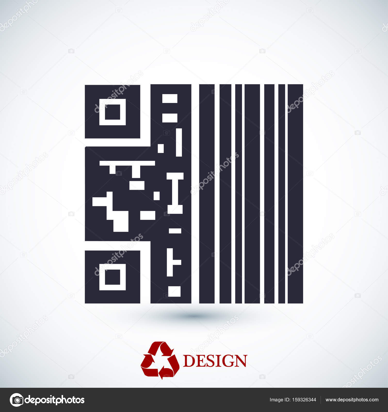 Qr コードのアイコン ストックベクター C Simva Qr コードのアイコン ストックベクター C Simva