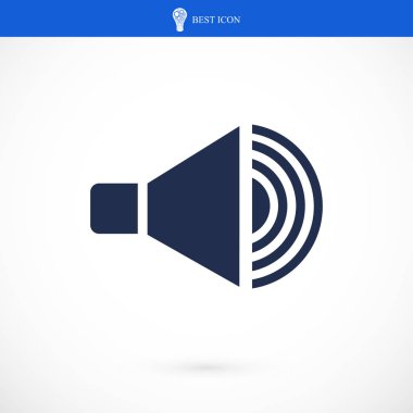 hoparlör işareti simgesi