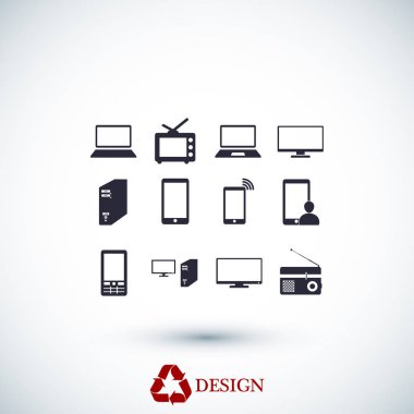 İletişim aygıtları simgeler