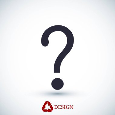 Soru işareti simgesi simgesi 