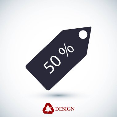 Satılık etiketi simgesi