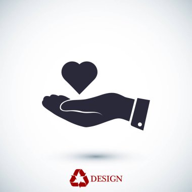 kalp işareti simgesi