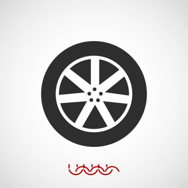 tekerlek disk simgesi