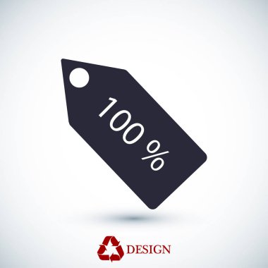 Satılık etiketi simgesi