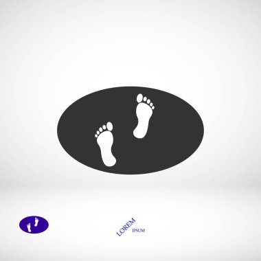 Ayak işareti simgesi