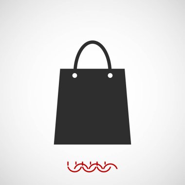 alışveriş çantası simgesi