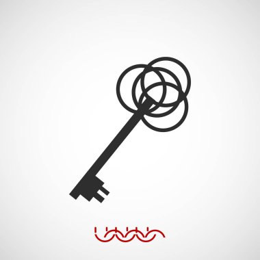 anahtar işareti simgesi