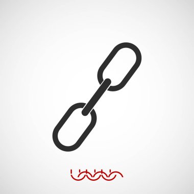 zincir işareti simgesi