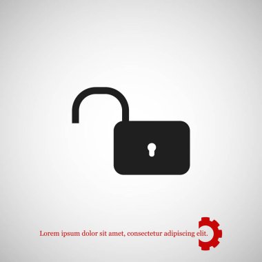 asma kilit web simgesi