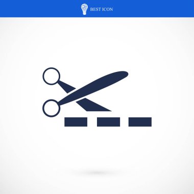 makas işareti simgesi