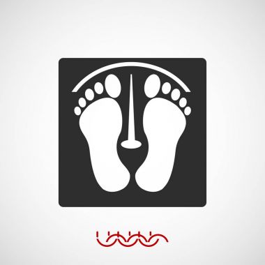 Ayak işareti simgesi