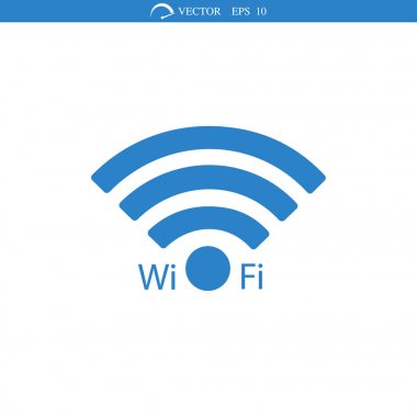 Wi-fi işareti simgesi