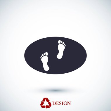 Ayak işareti simgesi