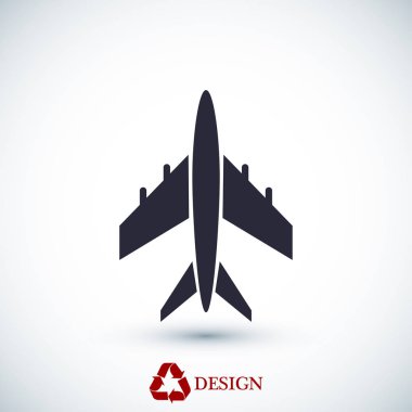 uçak işareti simgesi