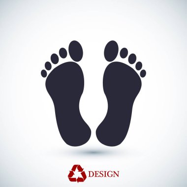 Ayak işareti simgesi