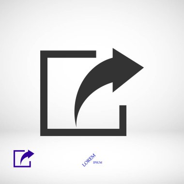 Paylaşım işareti simgesi