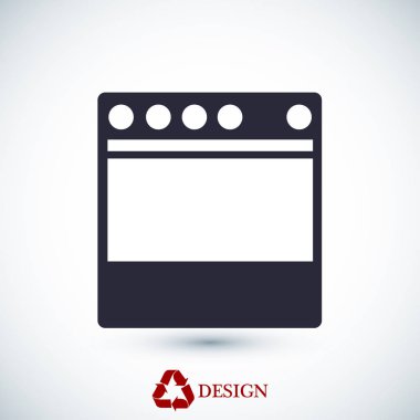 işareti simgesi soba