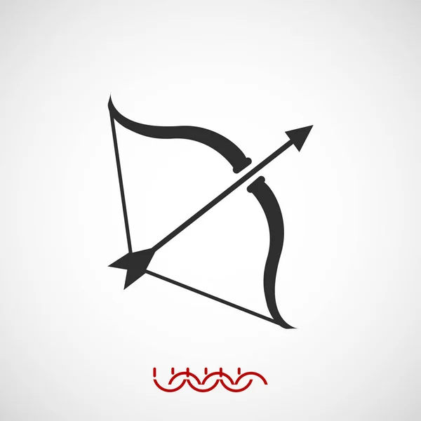 Icône signe Cupidon — Image vectorielle