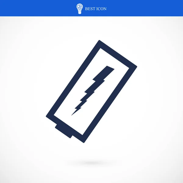 Battery sign icon — Stock Vector