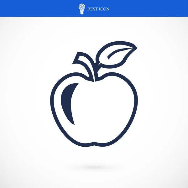 Apple Web-Ikone — Stockvektor