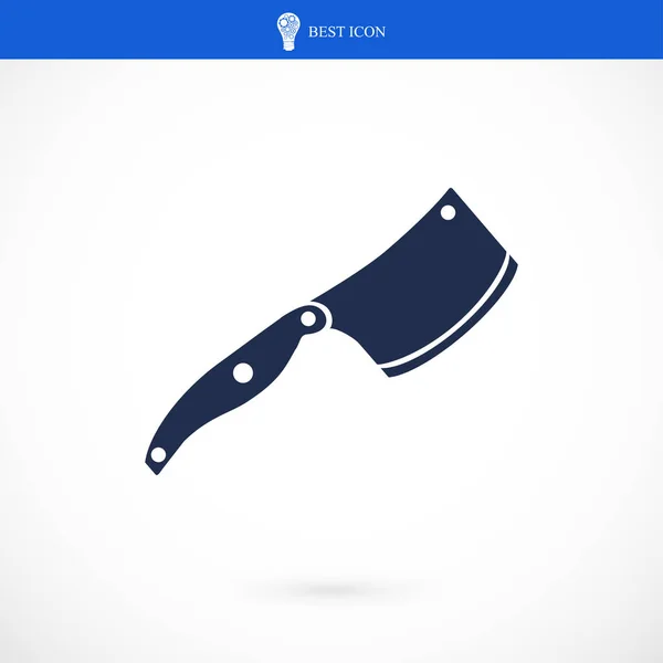 Icône de signe de couteau — Image vectorielle