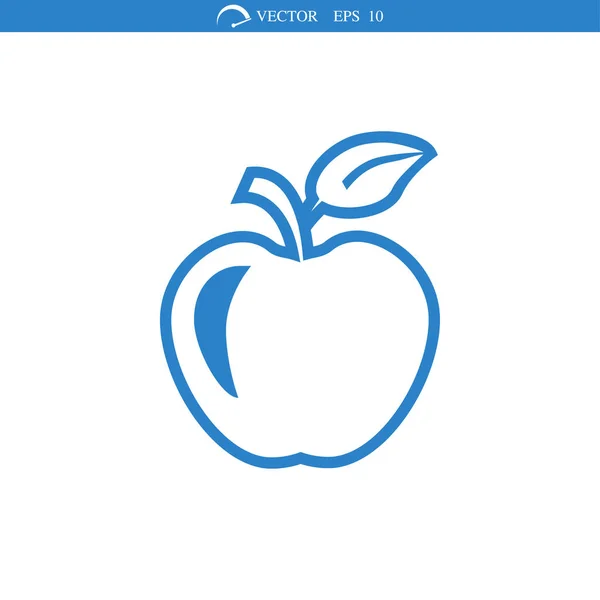 Apple Web-Ikone — Stockvektor