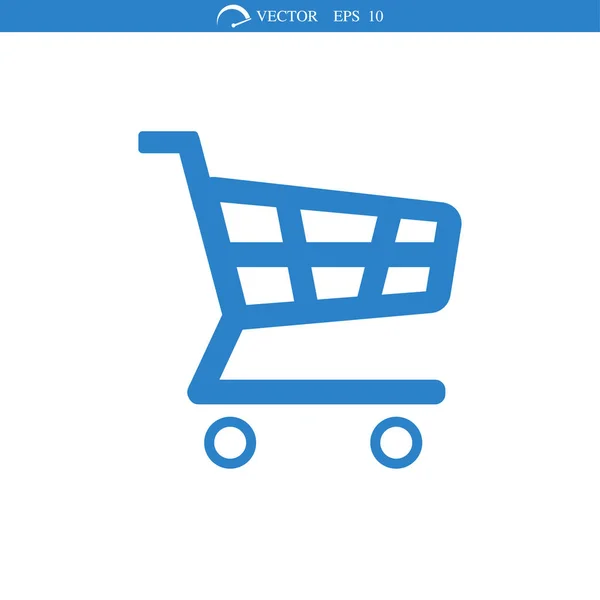 Icono del carrito de compras — Vector de stock