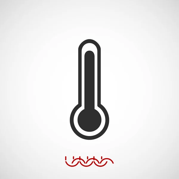 Termometr znak ikona — Wektor stockowy