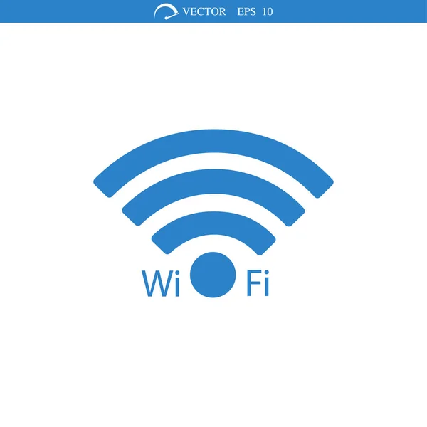 Icona segno Wi-Fi — Vettoriale Stock