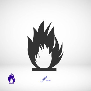 Yangın işareti simgesi