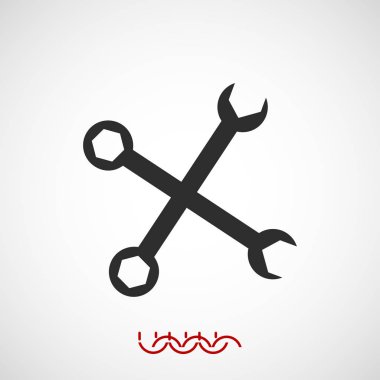 onarım işareti simgesi