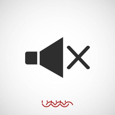 hoparlör işareti simgesi