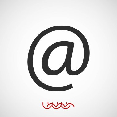 E-posta işareti simgesi