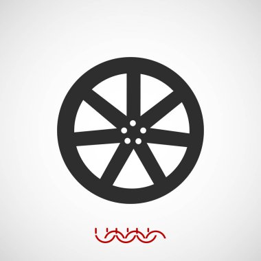 tekerlek disk simgesi